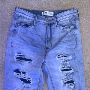 Mudd High-Rise Ankle Jeggings